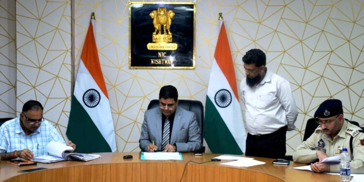 DC Kishtwar approves 28 Rent Assessment Cases