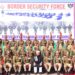 Lt Governor attends Passing out Parade of Recruit Constables of Border Security Force at Humhama LG pays homage to gallant heroes of BSF