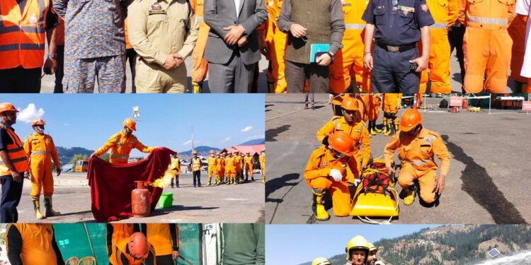 District Level Mock Exercise held at Bhaderwah to Strengthen Disaster Preparedness