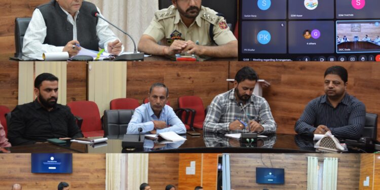 Arrangements for Diwali Festival reviewed in Doda District