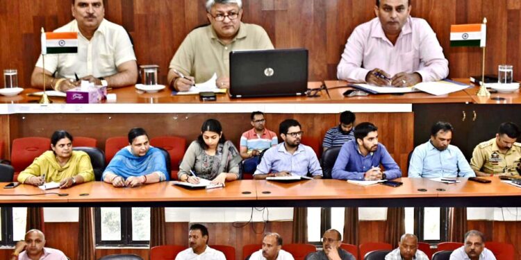 Deputy Commissioner Reasi reviews arrangements for festival season