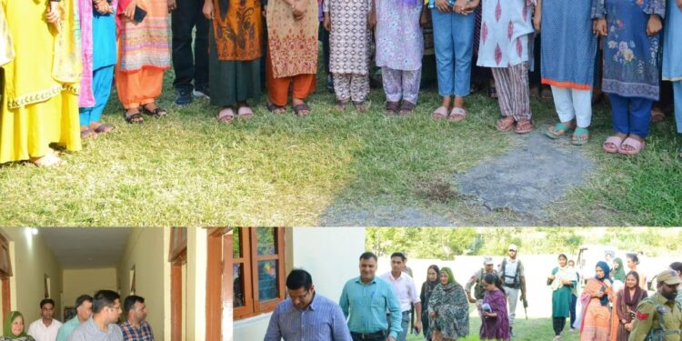 DC Poonch visits Child Care Institute for Girls in Mangnar, emphasizes Skill Development, Quality Services