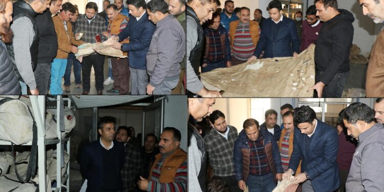 DC Srinagar inspects District Record Room and Central Record Room Complex Bemina