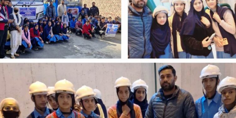 Gandoh students gain hands-on experience at Hydroelectric Power Project