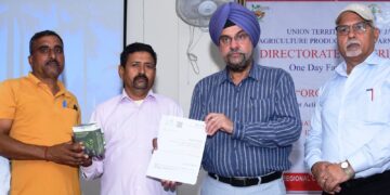 One-Day training program on Organic Farming held at Kisan Kendra Jammu