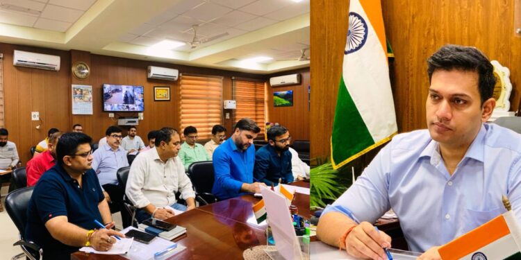 DC Kathua reviews asset creation works under DMFT Funds