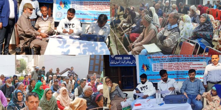 SWD organises Block-wise prosthetic Assessment Camps in Doda