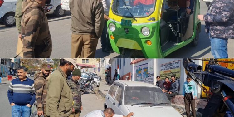 Massive drive launched against traffic violators in Doda