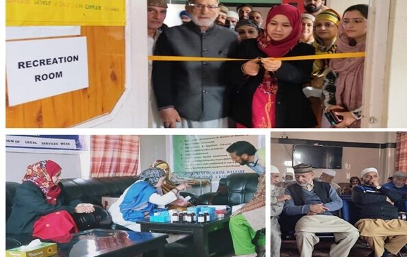 Legal Services Week: DLSA Srinagar organizes Medical Health Check-up Camp at Ahata-e-Waqar Chanapora