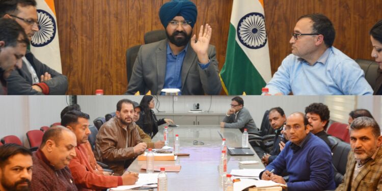 DDC reviews Health Sector achievements in Doda District