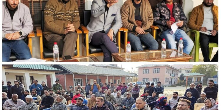 Gram Sabha held at Balhama A&B; focus laid on GPDP & Convergence