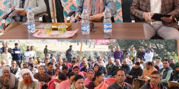 DC Udhampur convenes public outreach programme at Chanunta