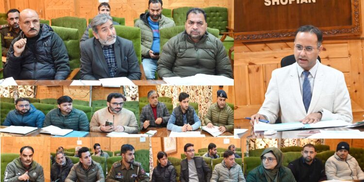DC Shopian chairs NCORD meeting