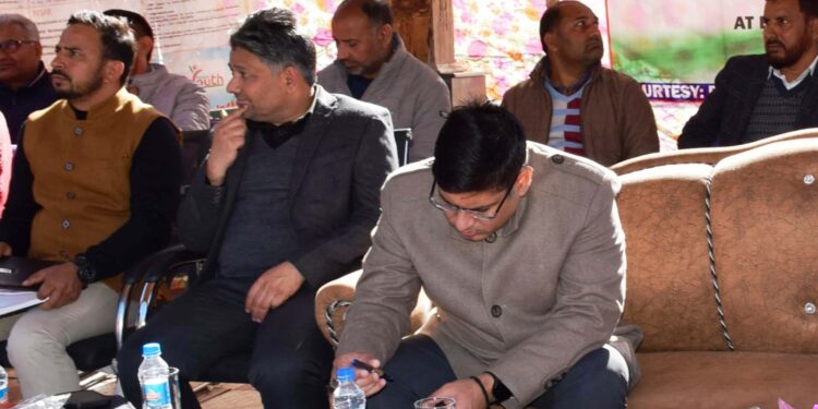 Weekly Block Diwas DC convenes public outreach program at Loran Mandi