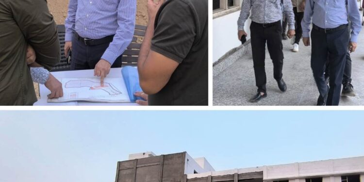 DC Samba reviews progress of Thandi Khui Bus Stand Project