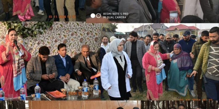 Our government is people centric, committed to address issues of people at their doorsteps: Sakeena Masood