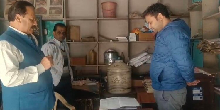 DDC Chairman conducts spot inspection of development works in Krimchi, Lansi areas