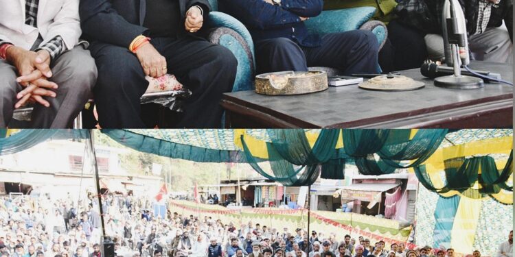 Rana holds Public Darbar at Kalakote; Assures Timely Resolution of Grievances