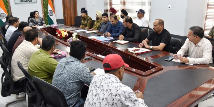 Udhampur Admin discusses Action Plan for winters