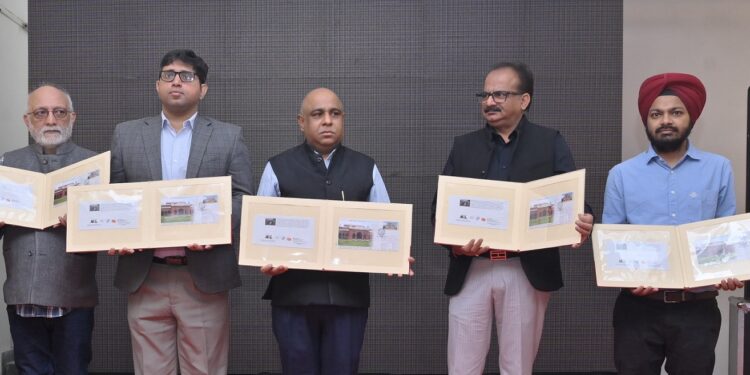 Principal Secretary inaugurates 2 day Philately exhibition at Kala Kendra