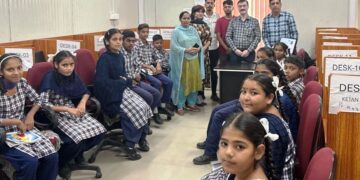GDC Marh hosts Maiden Computer Literacy Program at GM School Dhateryal