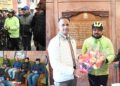 “Bicycle Man of India” calls upon DDC Shopian