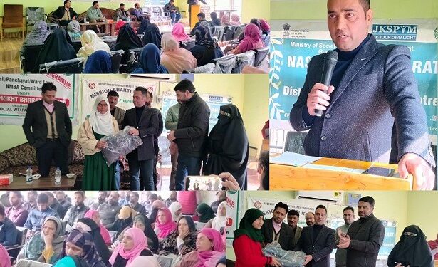 Social Welfare Department Kulgam organizes training prog on Nasha Mukt Bharat