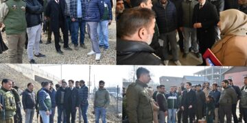 DC Kulgam reviews progress on Developmental Projects in Qaimoo