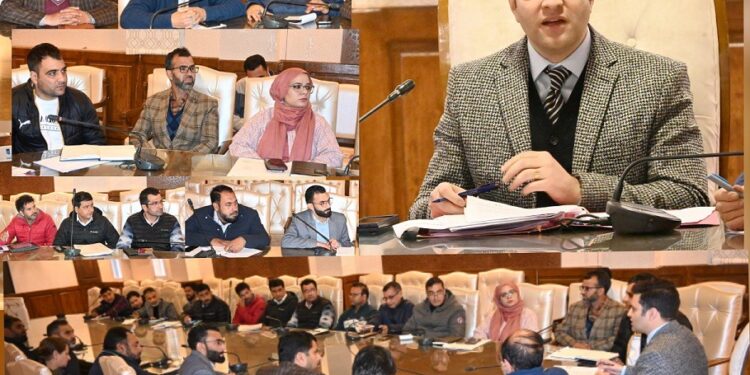 DC Kulgam reviews arrangements for Dharti Aaba Janjatiya Gram Utkarsh Abhiyan