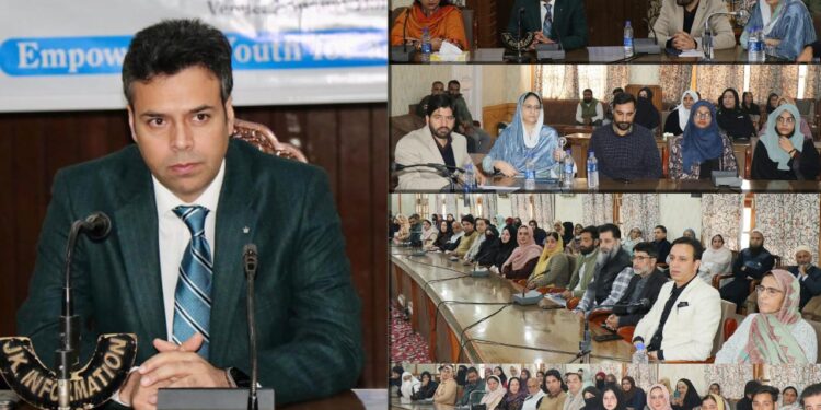 DC Srinagar inaugurates Career Launch and Startup Showcase Event at Banquet Hall