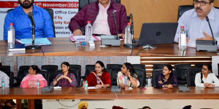 DLCC reviews implementation of NTCP in Kathua District