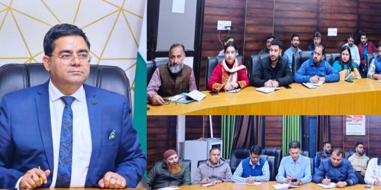 DC Kishtwar finalizes arrangements for Janjatiya Gaurav Divas, IEC campaign under DAJGUA