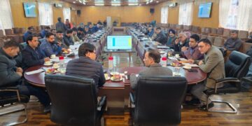DC B’la, MD JJM review implementation of Jal Jeevan Mission in the District Baramulla