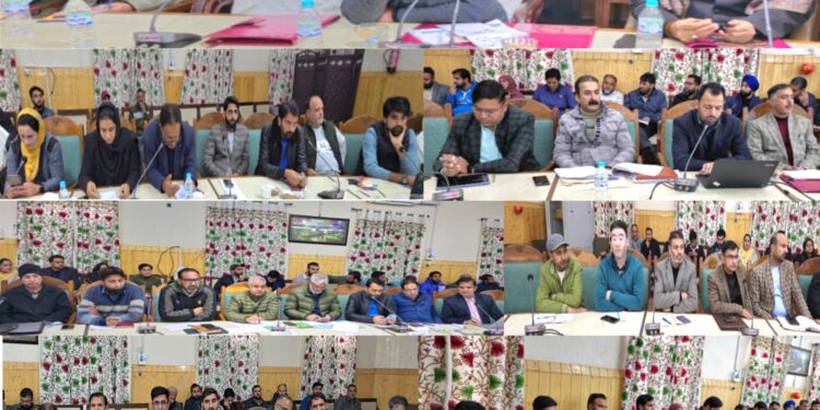 District Development Council Kupwara Holds Review Meeting for District Capex Budget 2024-25