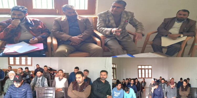 VC DDC Kupwara takes review of progress of different development projects