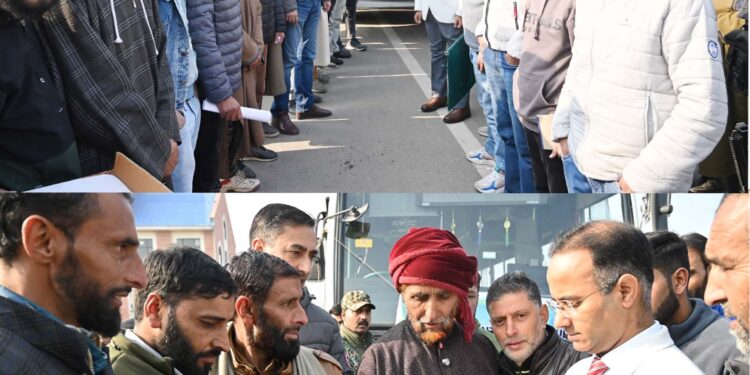 DC Shopian flags-off 100 Orchardists for training programme at SKUAST (K)
