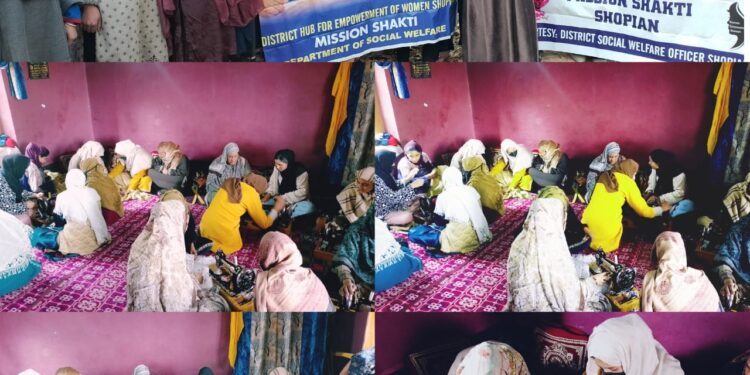 BBBP: SHEW Shopian, ITI Shopian establish Cutting & Tailoring Centre in Chek Shamsipora