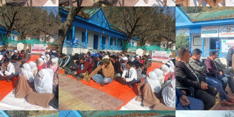 Basic Course for Bharat Scouts & Guides held at GHSS Hirri Trehgam
