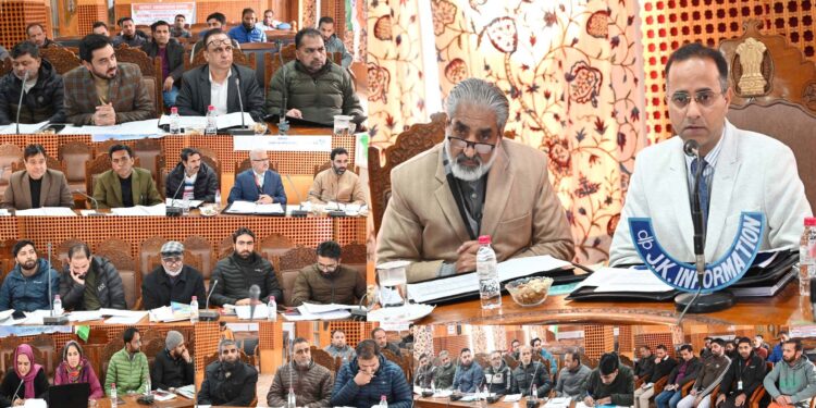 DLRC/ DDC meeting for Q2 of 2024-25 held at Shopian