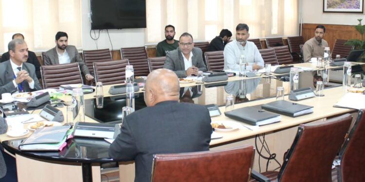 CS chaired Executive Committee Meeting of Sainik School Manasbal