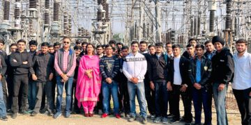 Govt Polytechnic Jammu takes students on Technical Visit to Gladni Grid Station