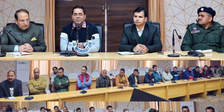 DC Kishtwar finalizes arrangements