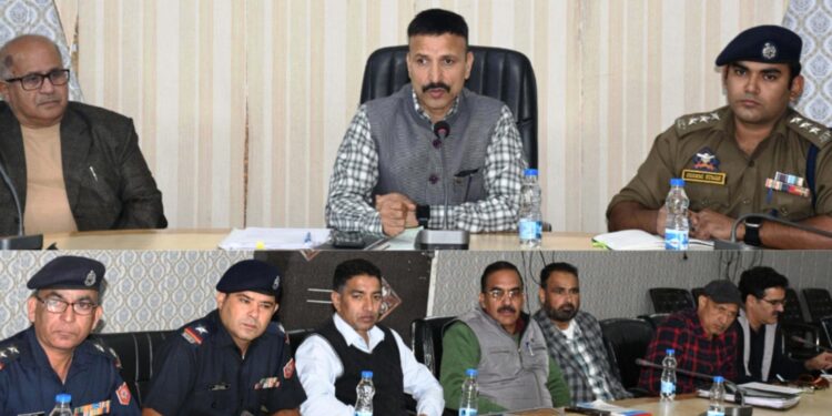 Mock Exercise on Earthquake, Landslide scenario conducted at DDC Office Complex Rajouri