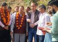 DDC Chairman Udhampur tours Panchayat Hartaryan, inspects newly completed works