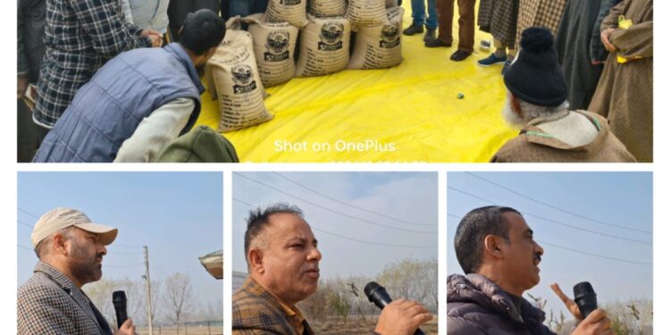 SKUAST-K organises Training/ Seed Distribution programme at KVK Bandipora