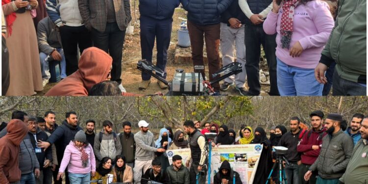 One-day Demonstration/ Data Acquisition programme held at Pinjora & Allowpora
