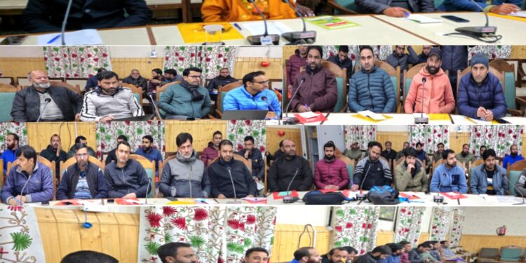 Training programme for 2nd phase of Agriculture Census held at Kupwara