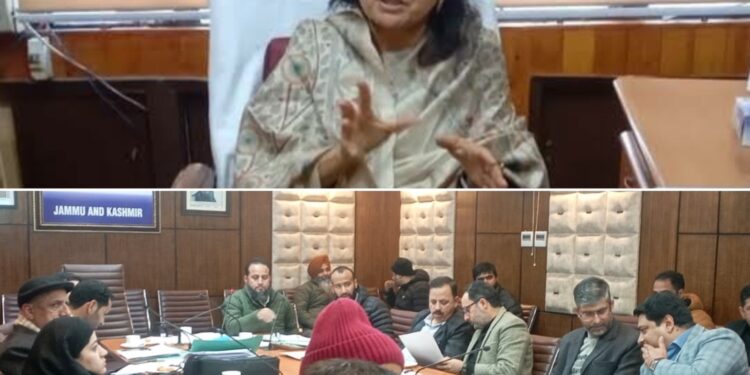 J&K Higher Education Department discusses budget priorities for 2025-26