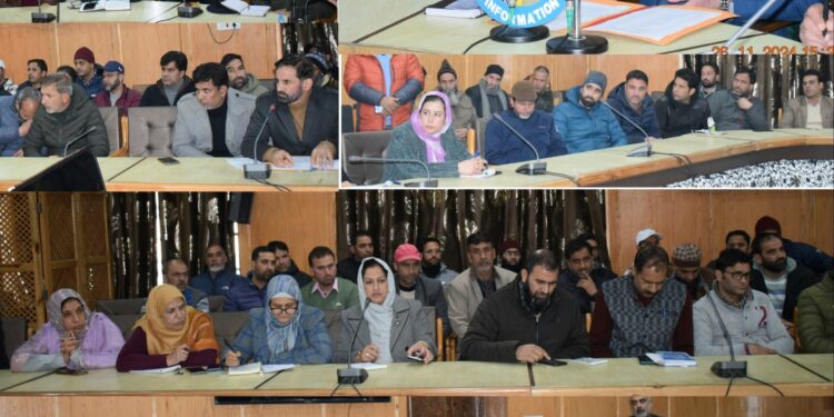 DC Pulwama reviews arrangements for smooth conduct of JKSSB Constable Examination