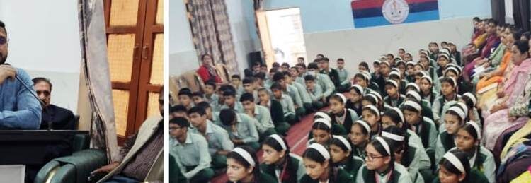 Financial awareness camp held at Sainik Cooperative Public School Tikri